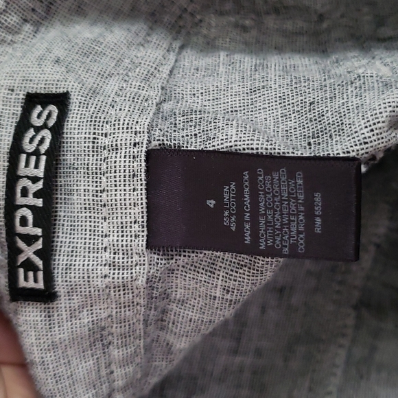 Express linen shorts - Picture 3 of 3